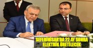 Seferihisar’da 22 Ay Sonra Eleektrik Üretilecek