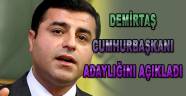 Selahattin Demirtaş HDP'nin resmen Cumhurbaşkanı adayı...