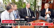 Seyyar ve işportaya karşı “kararlılık” mesajı