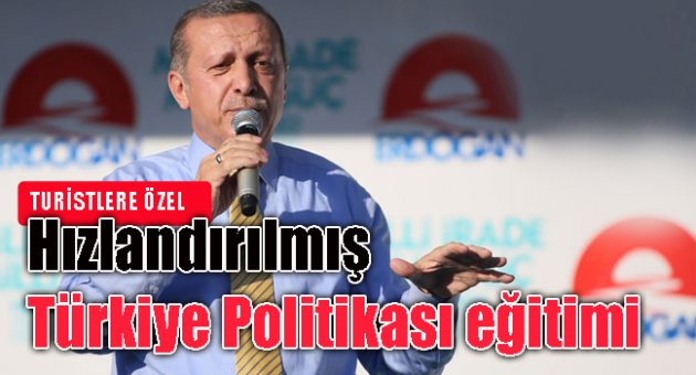 Turistlere hızlandırılmış politika eğitimi