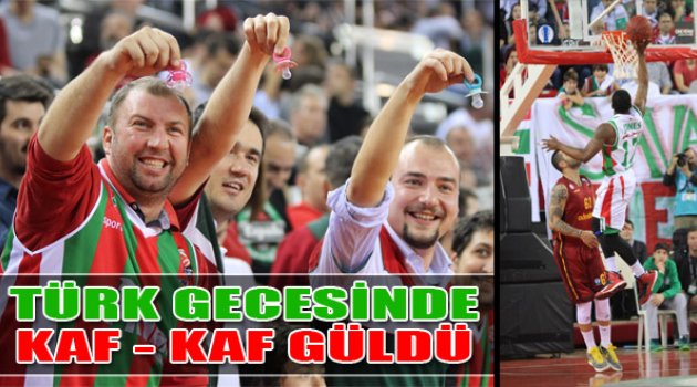 Türk Gecesinde Karşıyaka Güldü