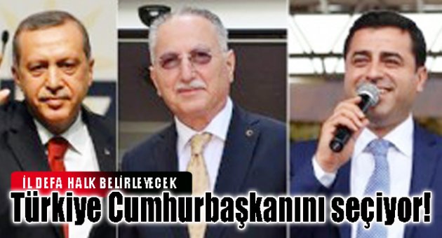 Türkiye Cumhurbaşkanını seçiyor!