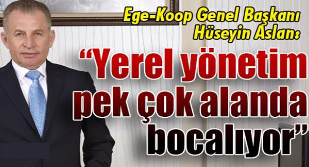 “Yerel yönetim pek çok alanda bocalıyor”